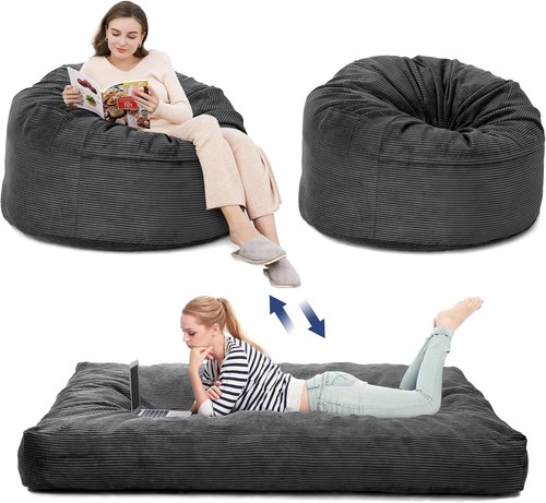 Convertible bean bag chair bed - bean,