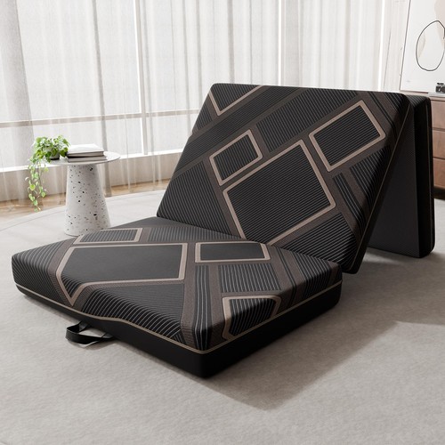 Foldable twin trifold mattress - twin,
